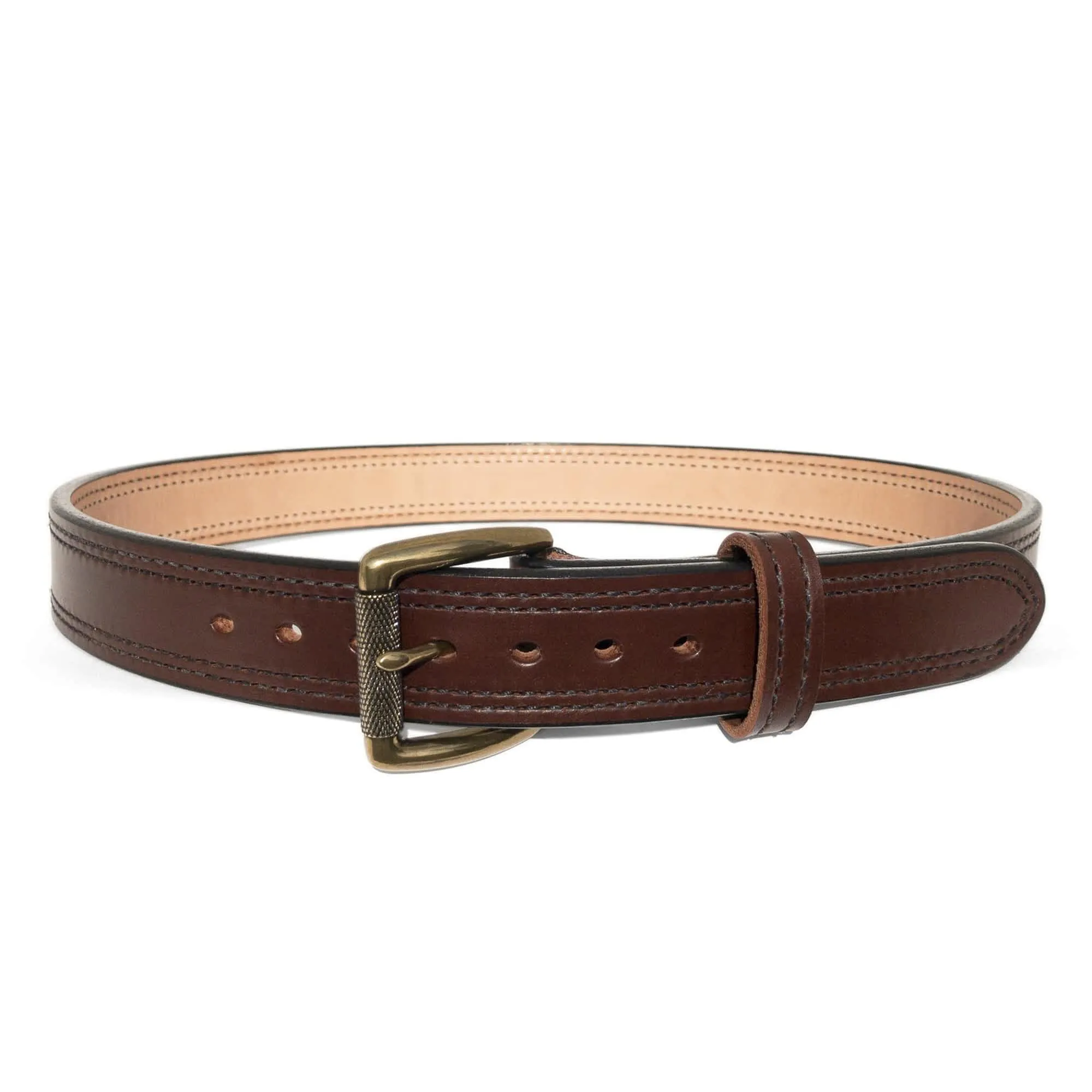 1.5" Wide DOUBLE STITCHED Dual-Layer Bullhide Gun Belt