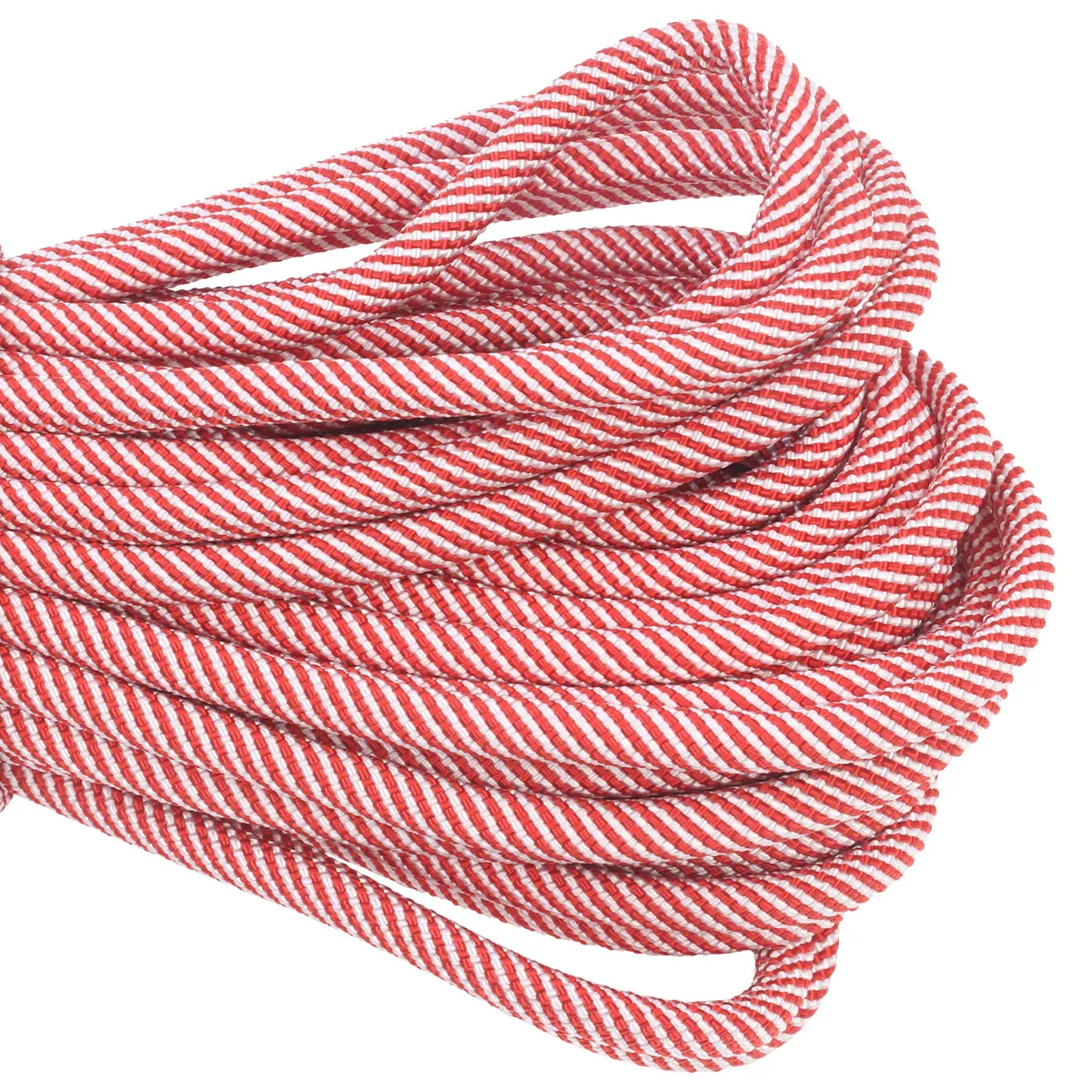 3/8 - Red & White Spirals