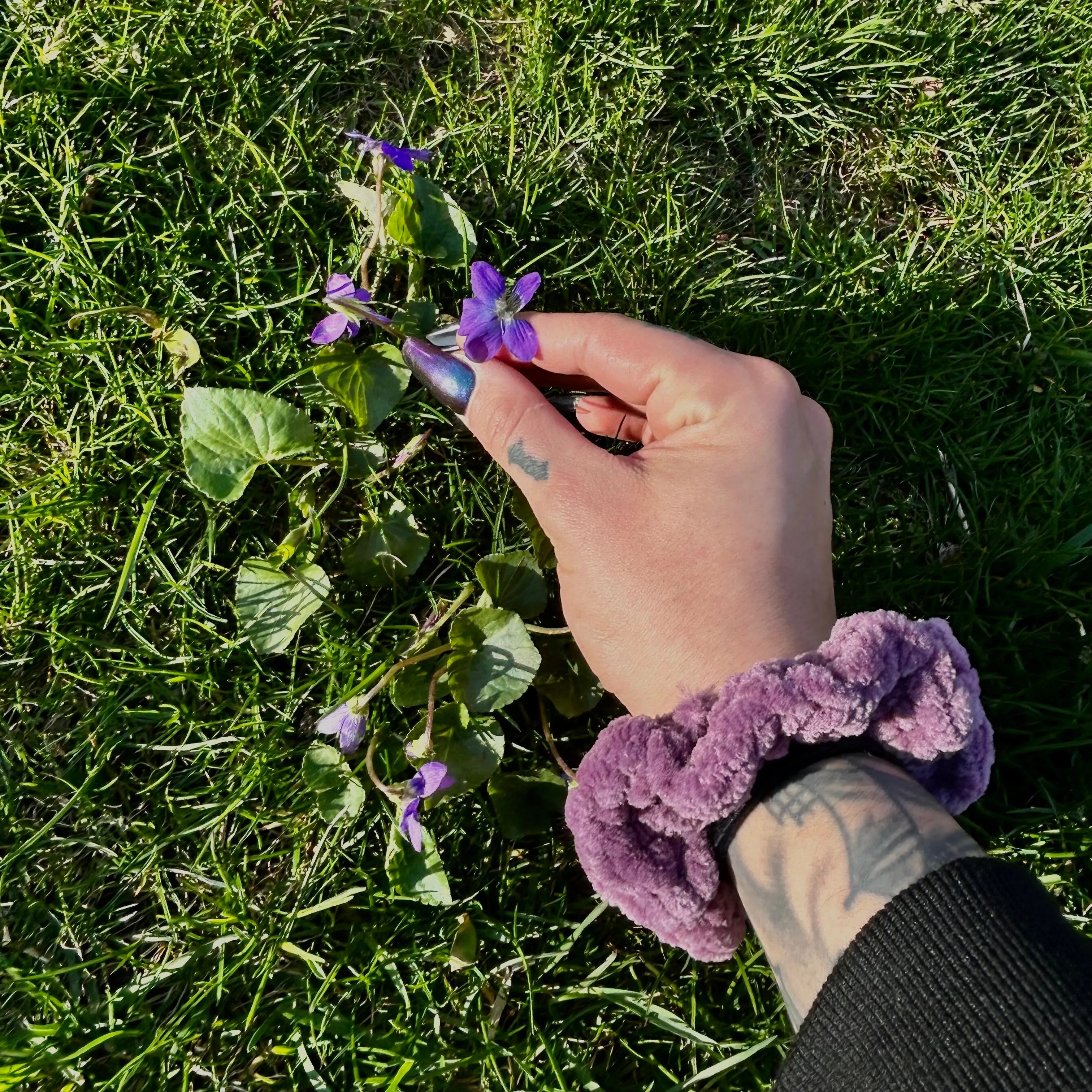 Amaranth Scrunchie