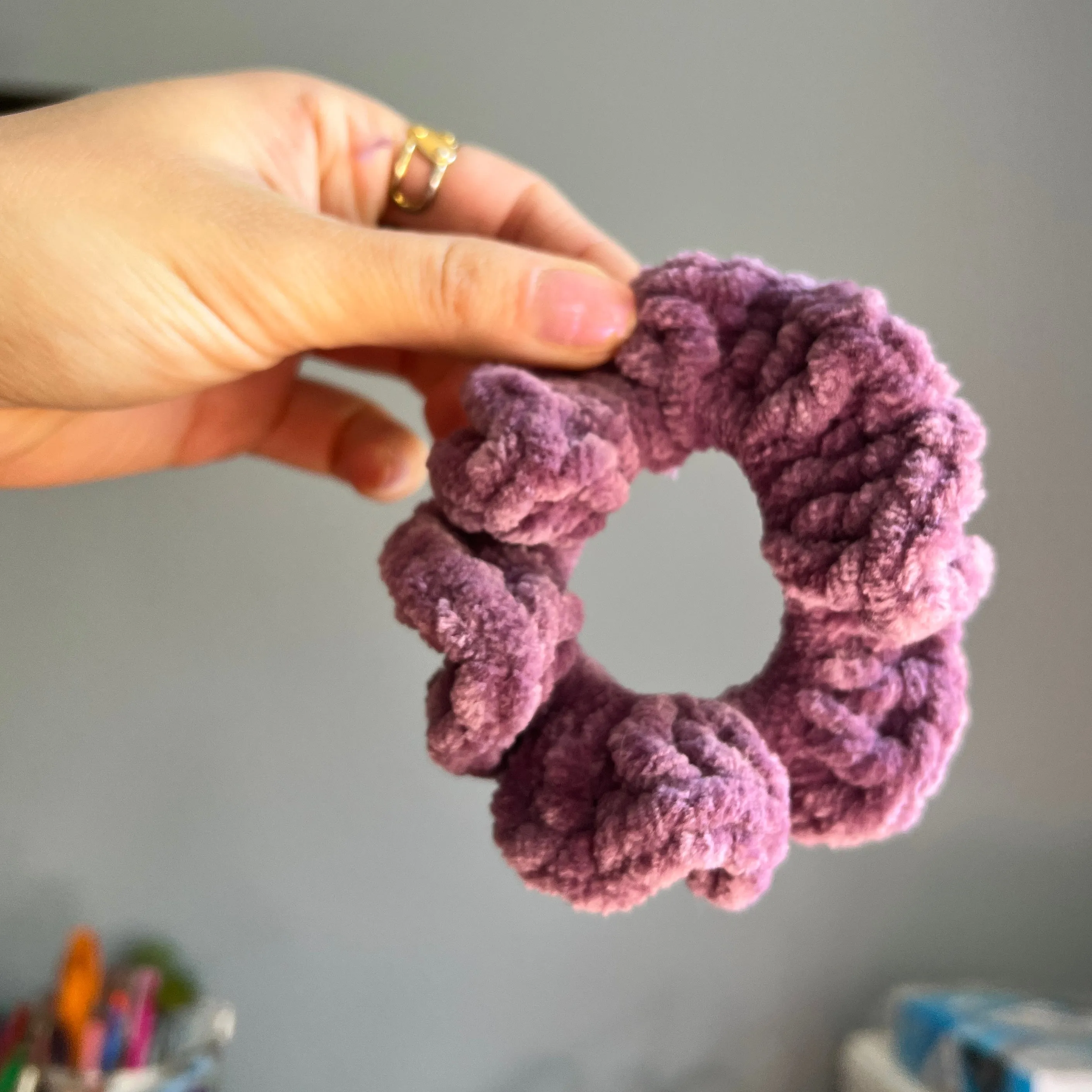 Amaranth Scrunchie