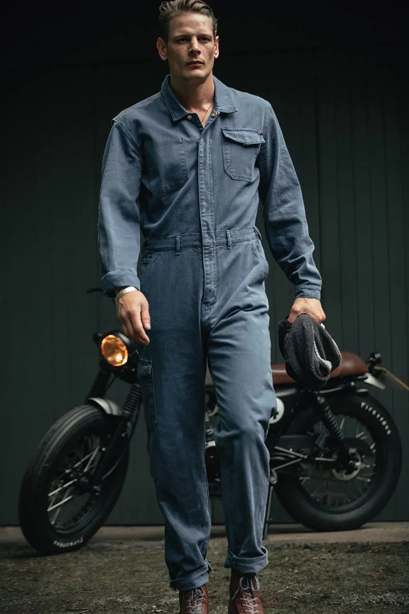 &SONS Churchill Coveralls Dark Denim