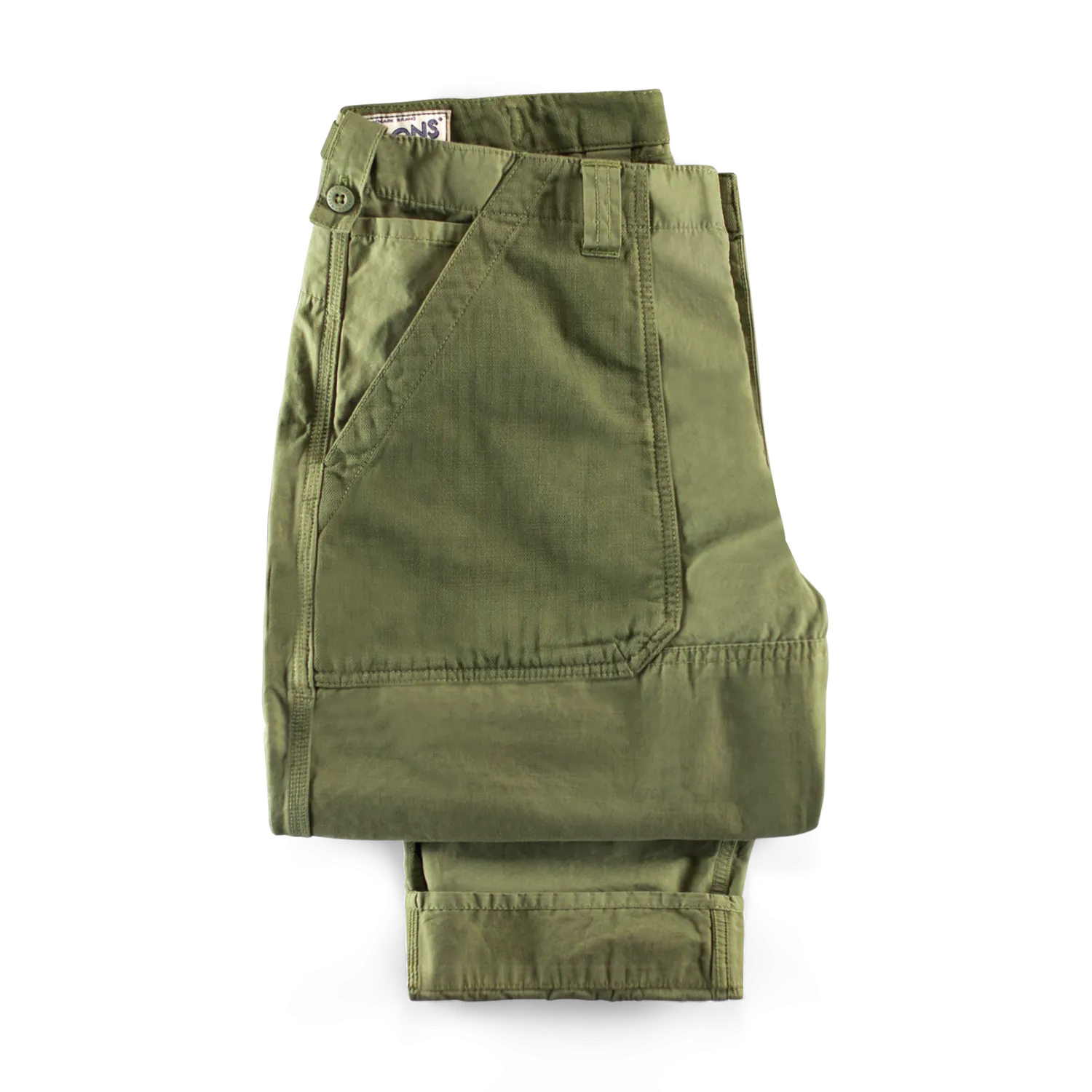 &SONS Fatigue Pant Army Green