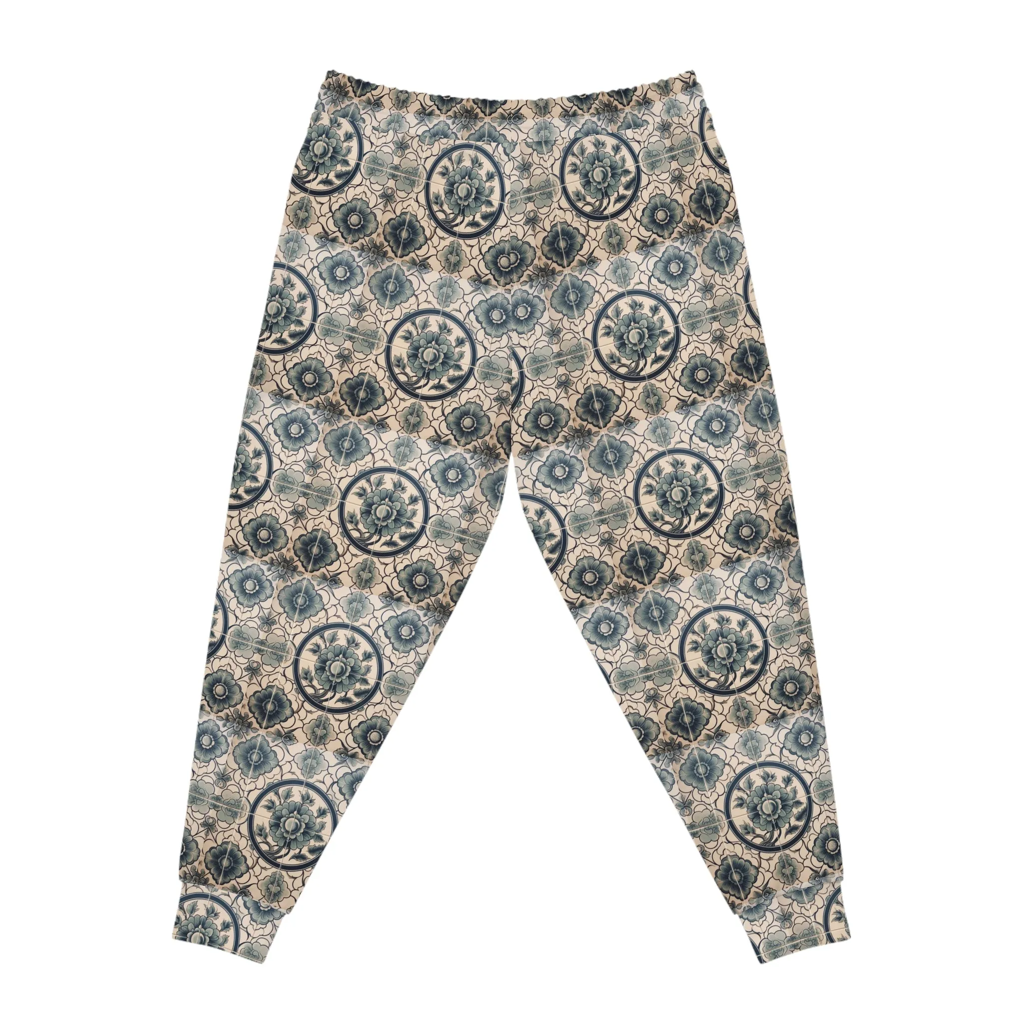 Asian Print Athletic Joggers (AOP)