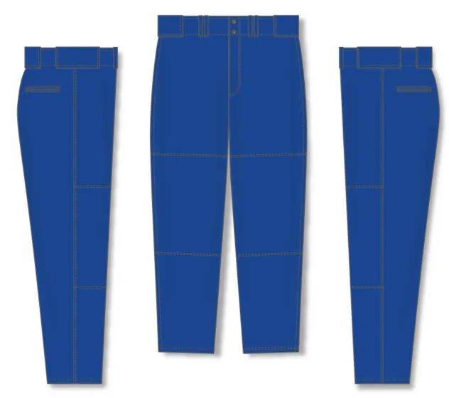 Athletic Knit (AK) BA1390A-002 Adult Royal Blue Pro Baseball Pants