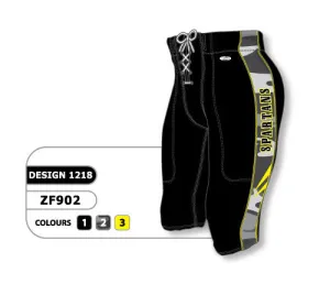 Athletic Knit Custom Sublimated Football Pant Design 1218