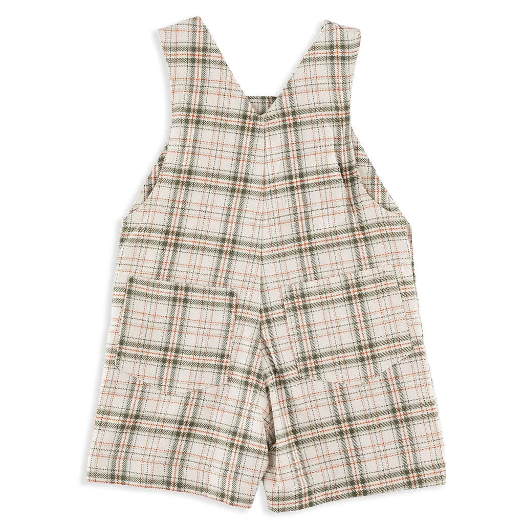 Autumn Plaid Shortall