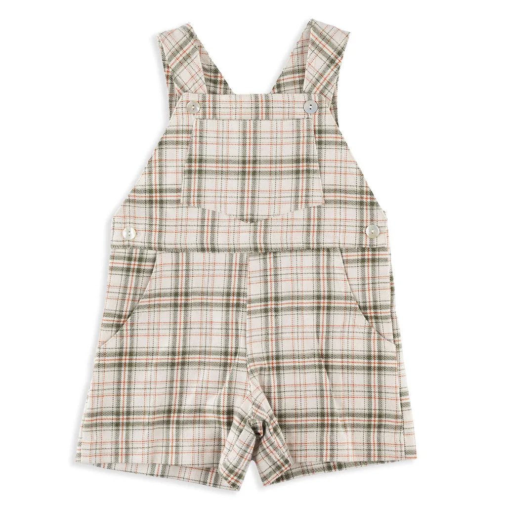 Autumn Plaid Shortall