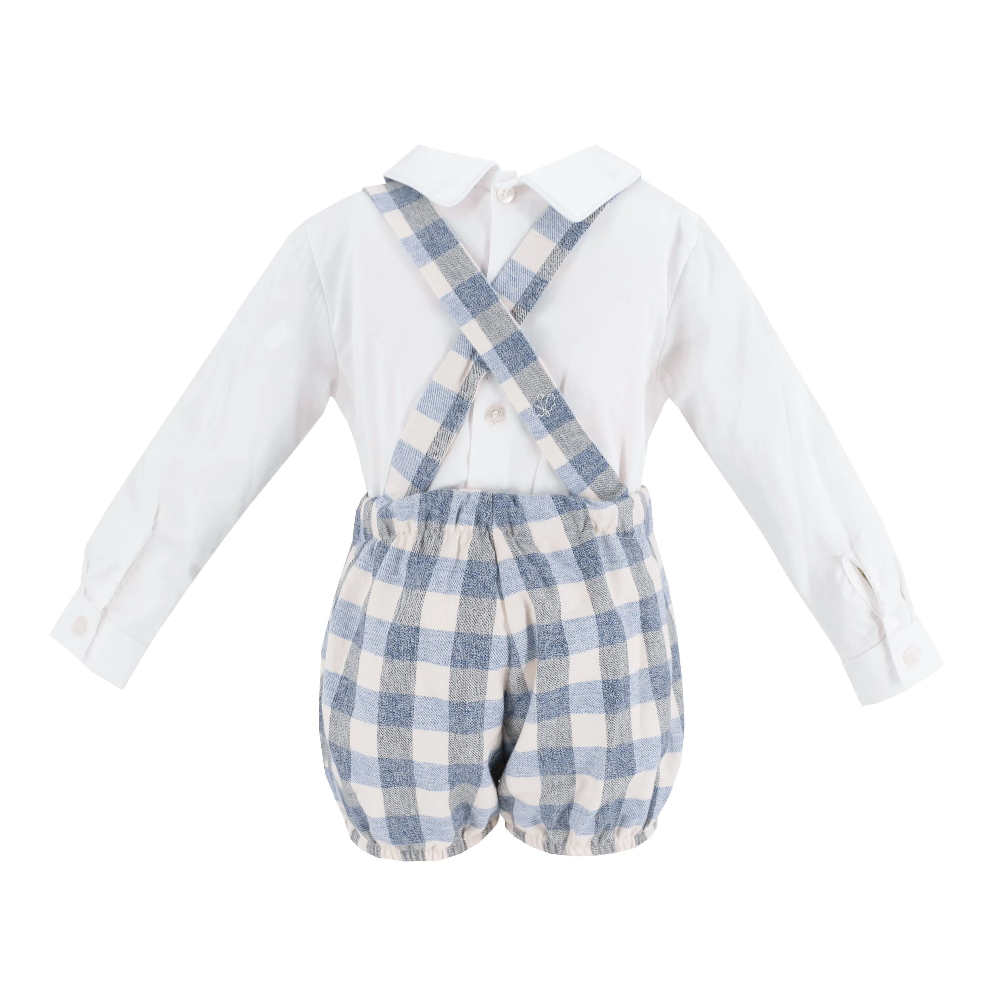 Bayden Boy Bubble Overall Set