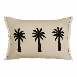 Bermuda Palm Linen Cushion 40 x60cm