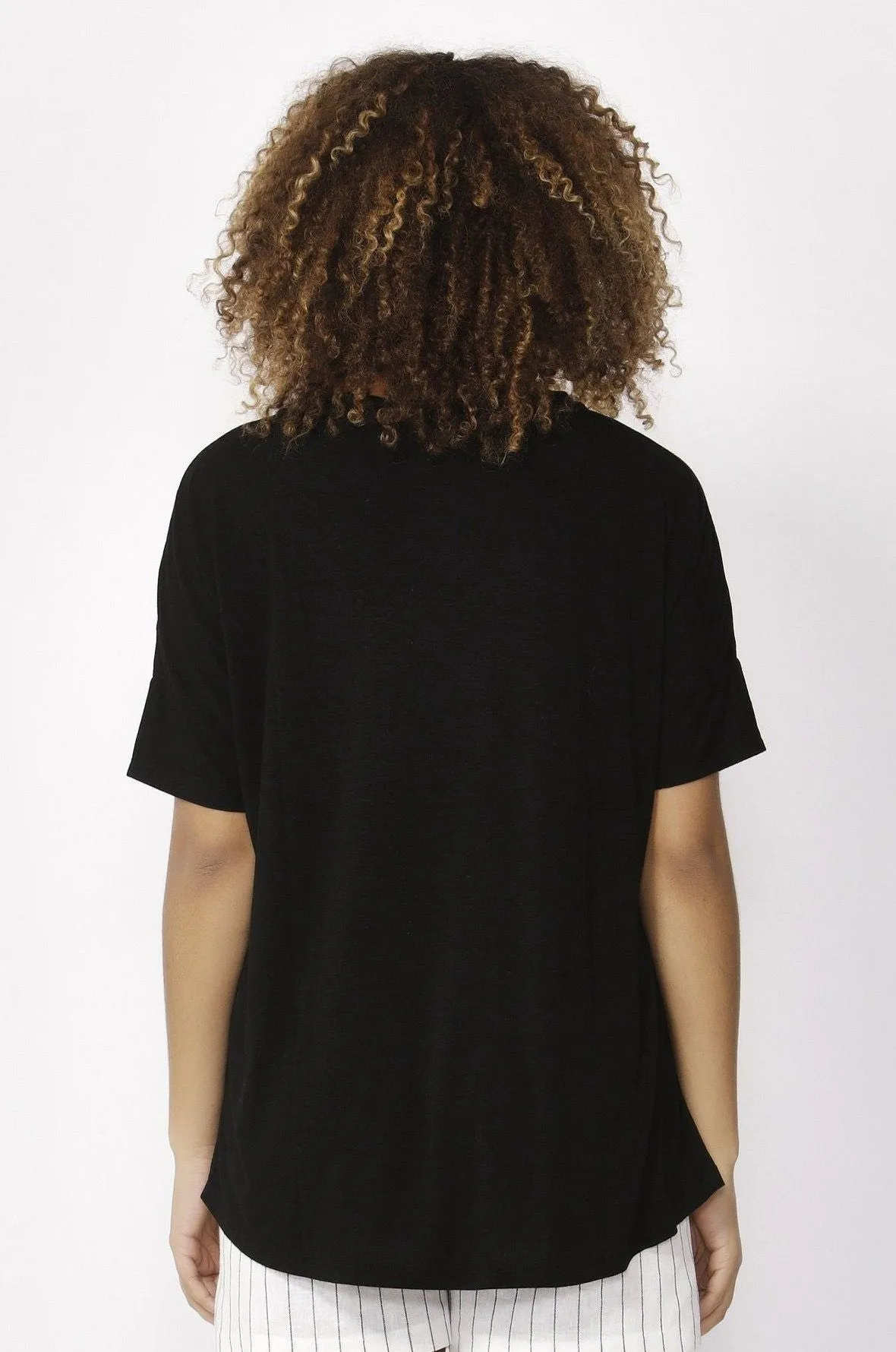 Betty Basics Lisbon Tee in Black