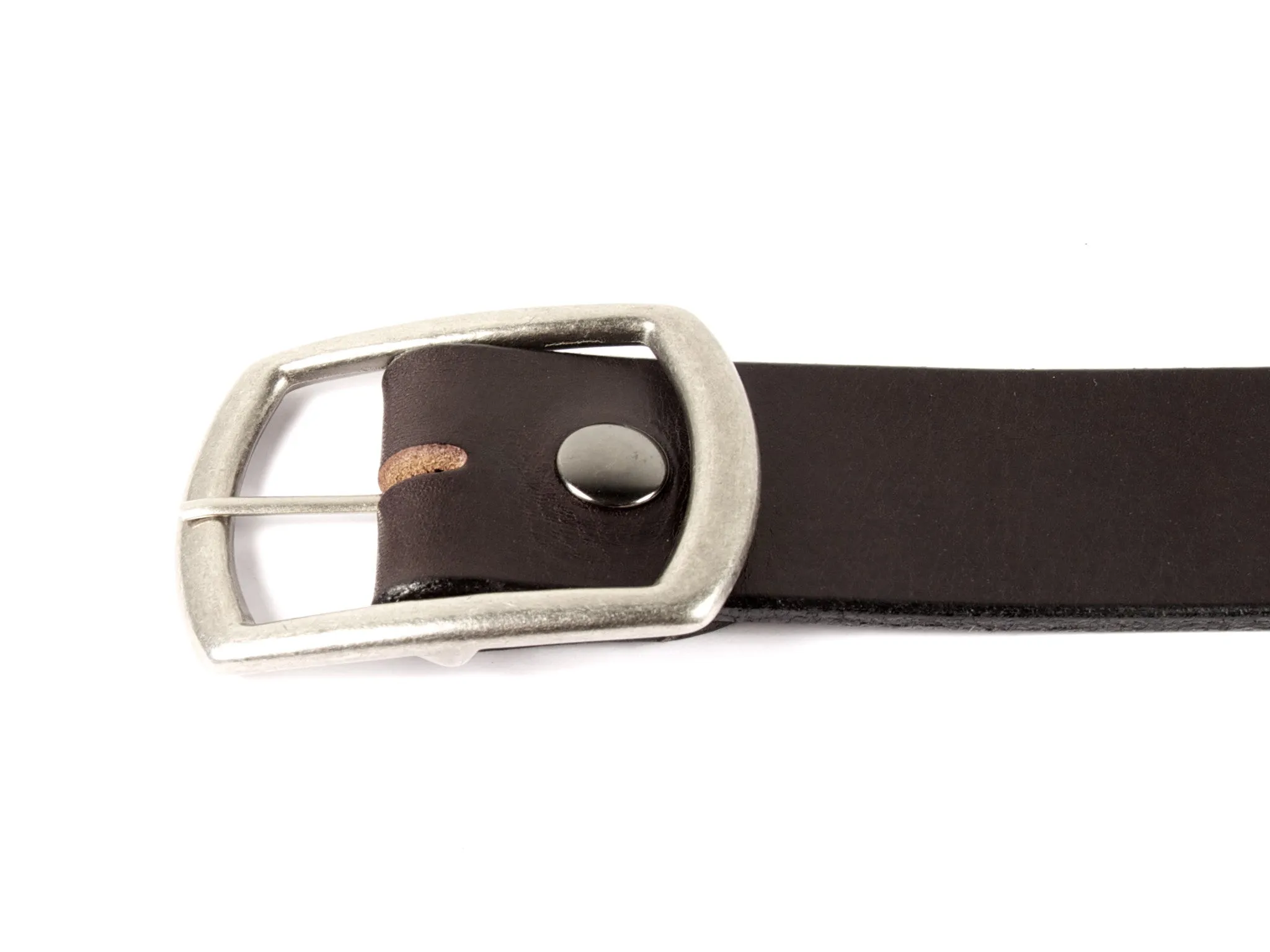 Brown Latigo Wide Leather Belt