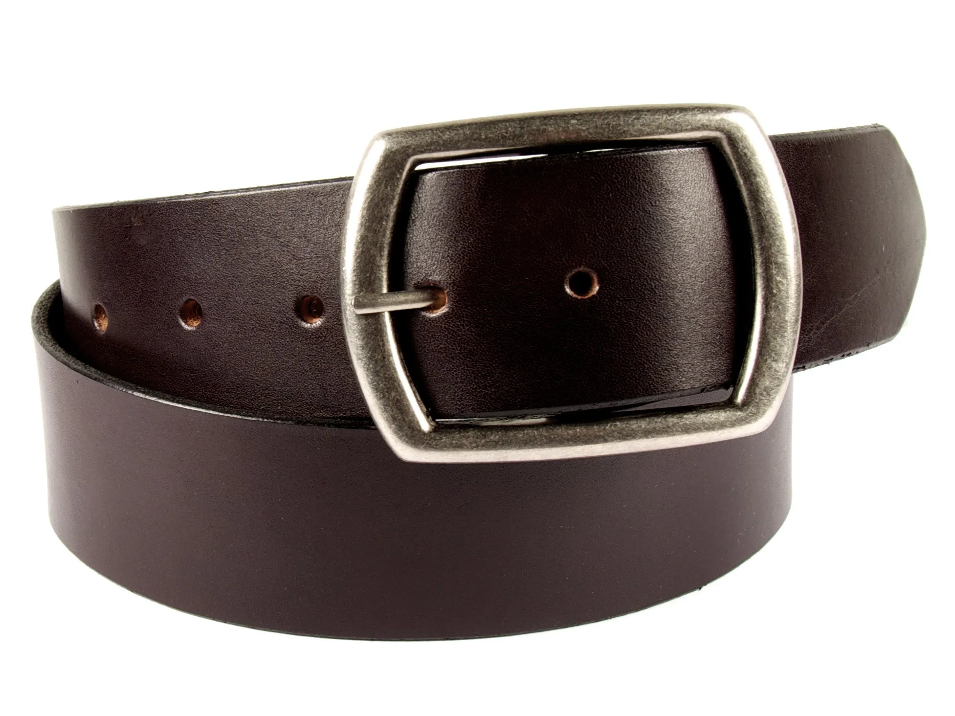 Brown Latigo Wide Leather Belt