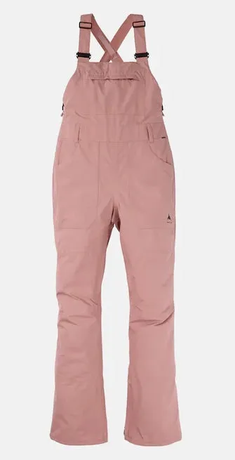 Burton Avalon Gore-Tex Bib Pants Womens 2024 Powder Blush