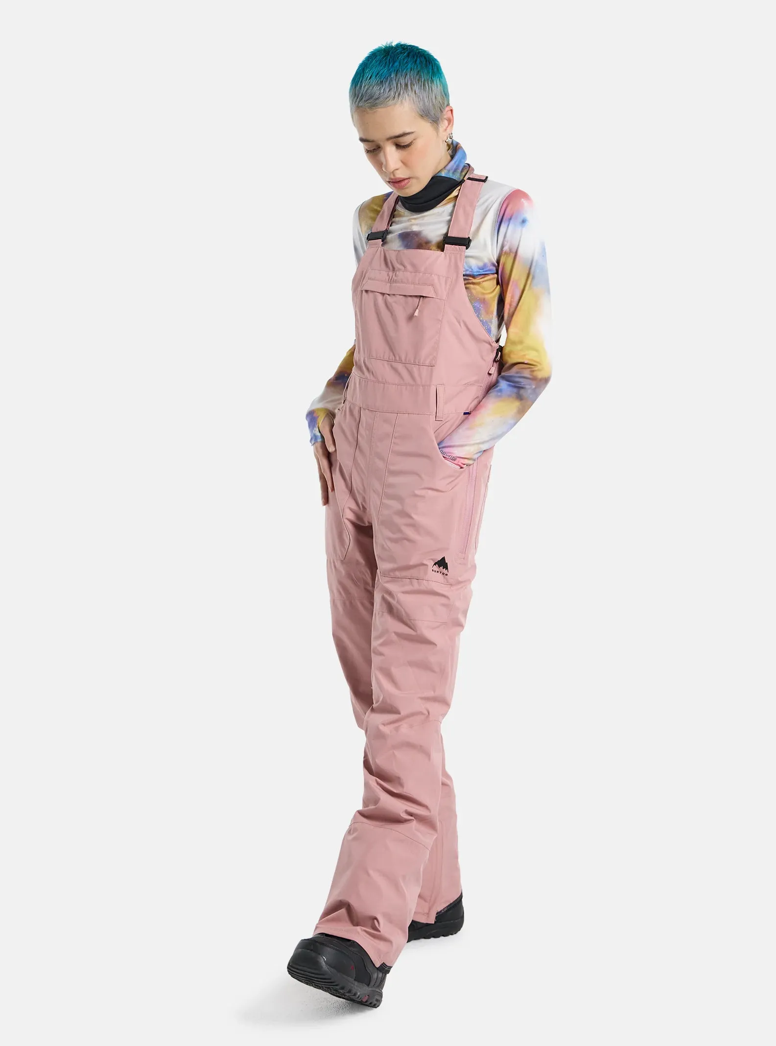 Burton Avalon Gore-Tex Bib Pants Womens 2024 Powder Blush