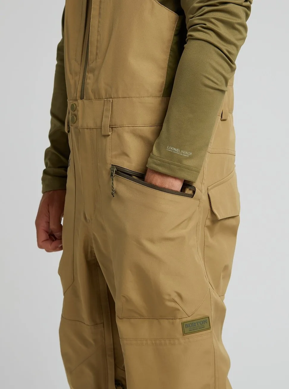 Burton Reserve Gore-Tex Mens Bib Pants Kelp