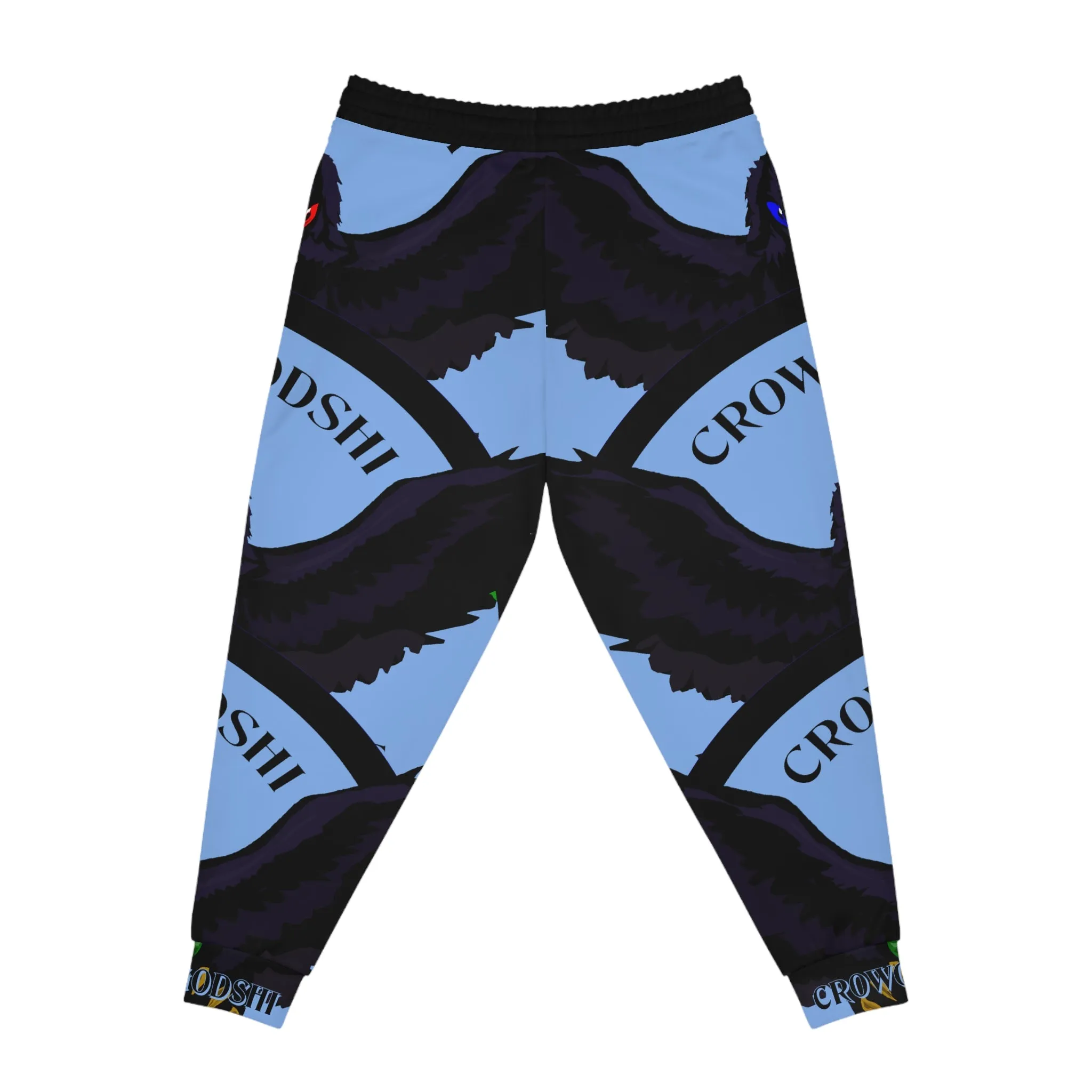 Crowgodshi 3rd GEN Athletic Joggers, CAROLINA BLUE LOGO