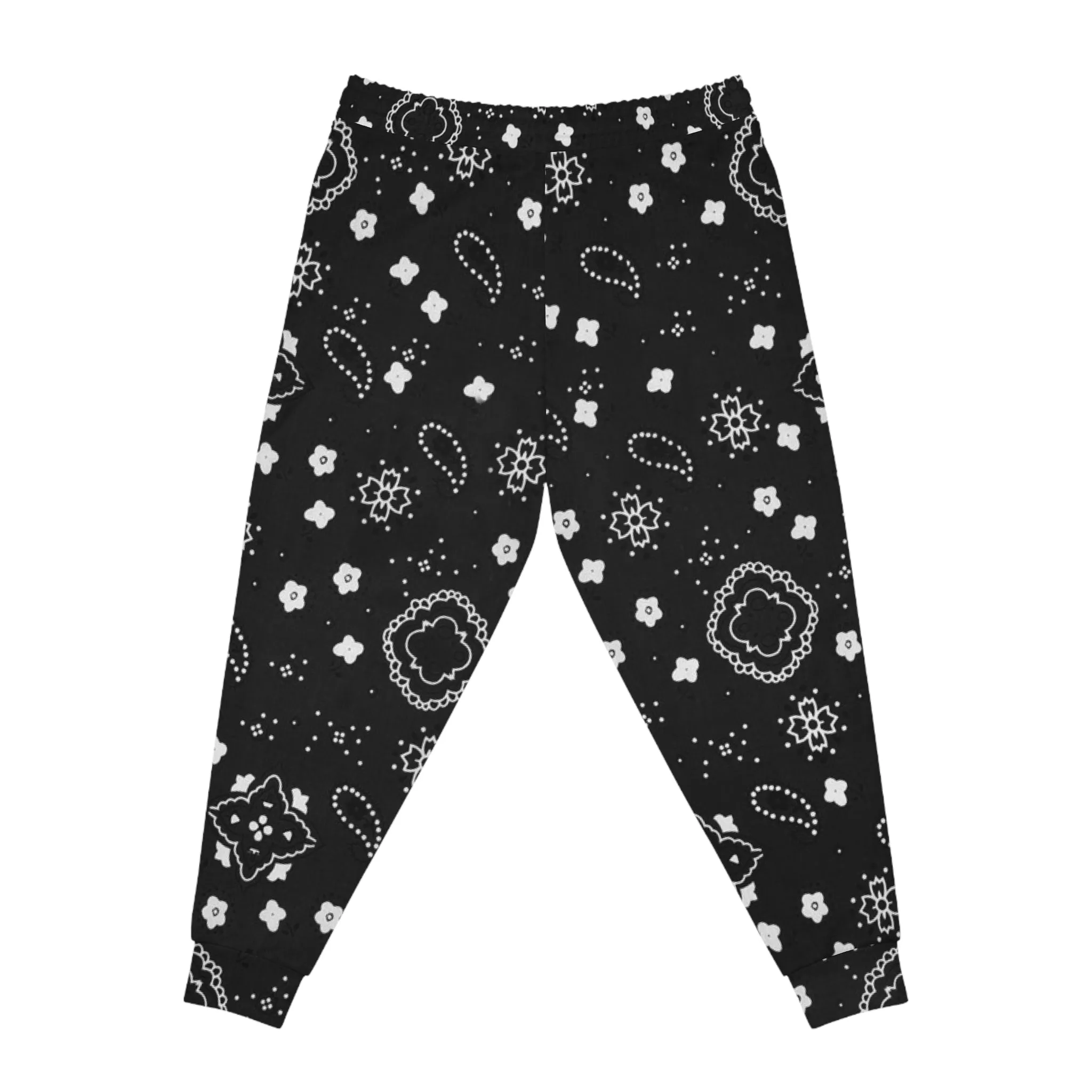 Crowgodshi Black Colors Athletic Joggers