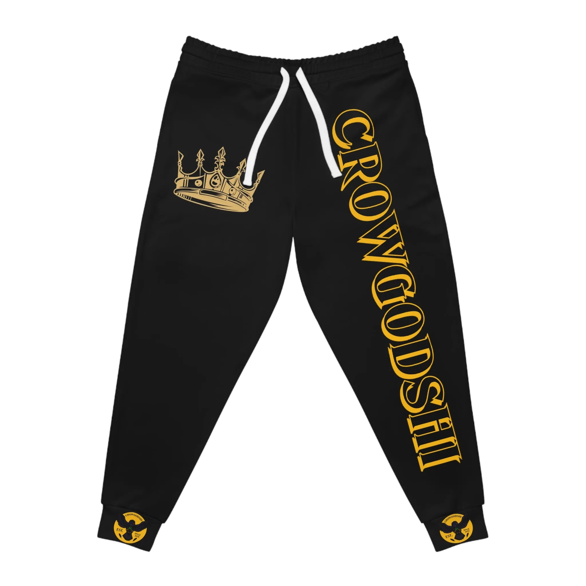 Crowgodshi Crowned King Athletic Joggers