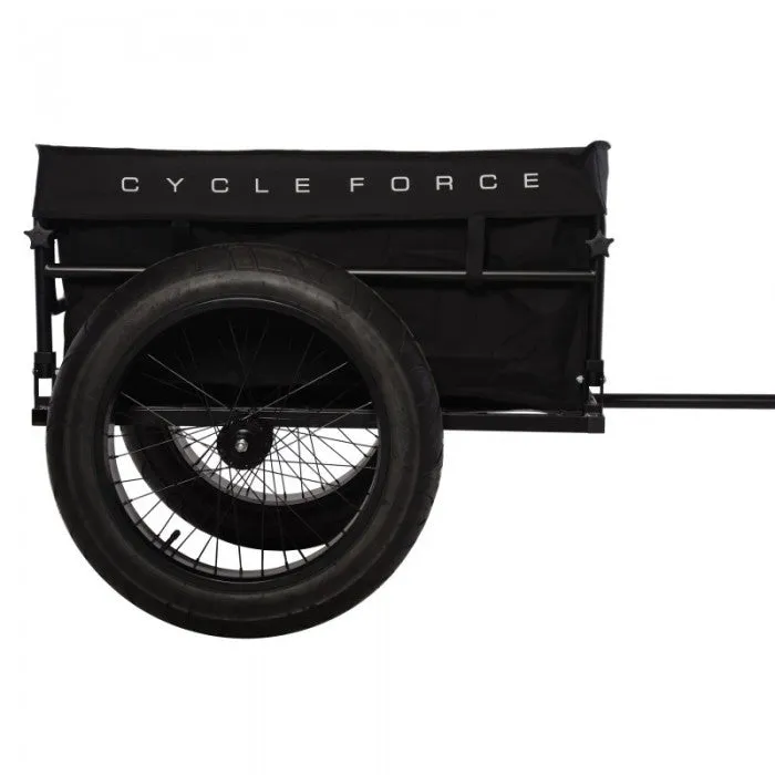 Cycle Force | EV Bicycle Cargo & Surf Board Trailer with Camouflage Cover