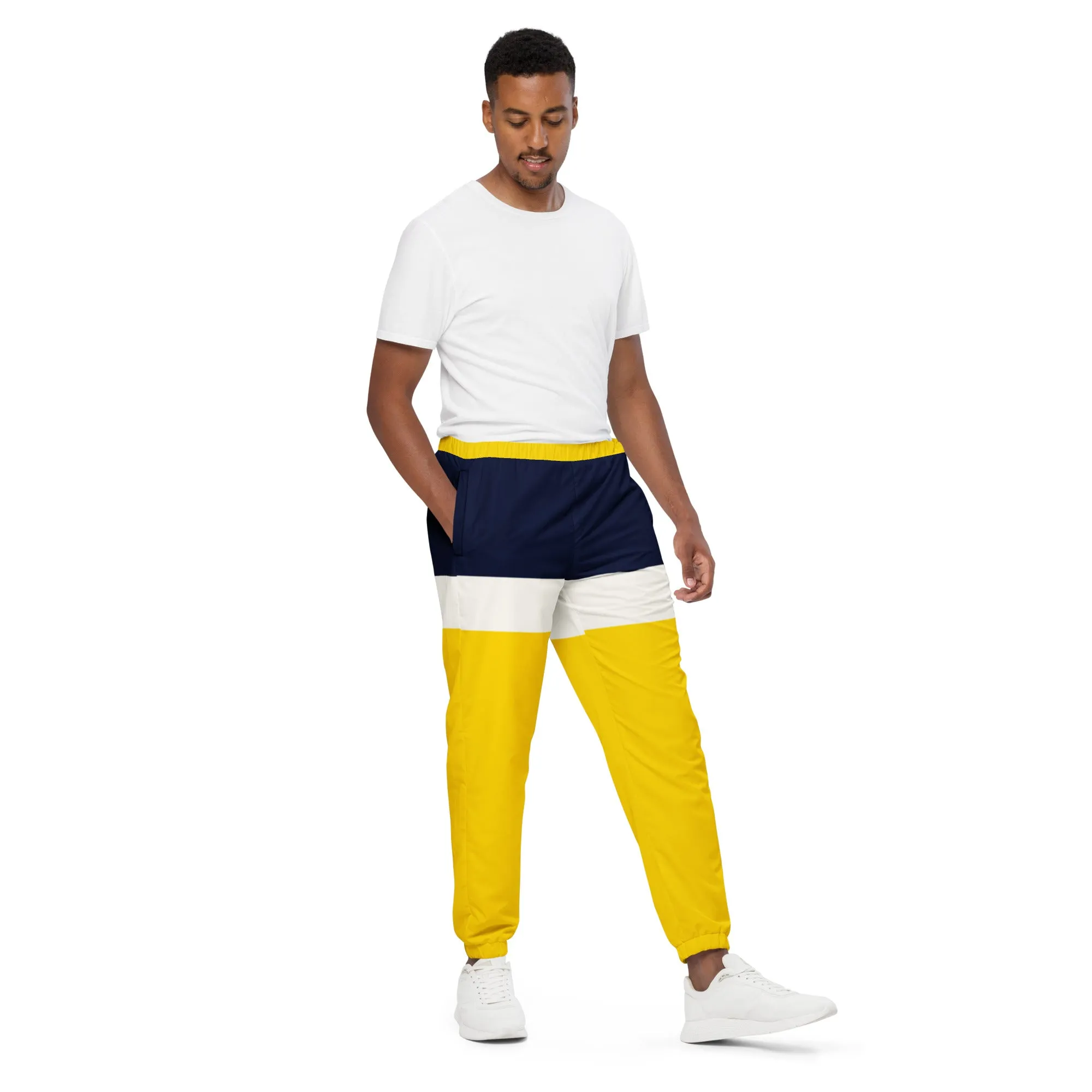 Descendants of the Island Yellow Blue Unisex track pants