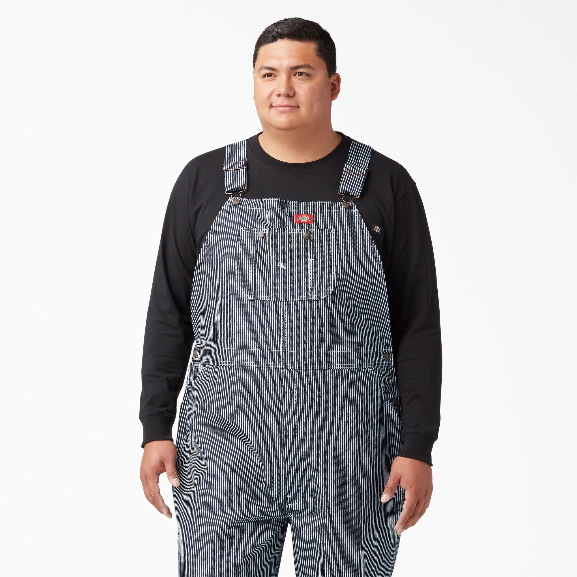 Dickies Hickory Stripe Bib Overalls