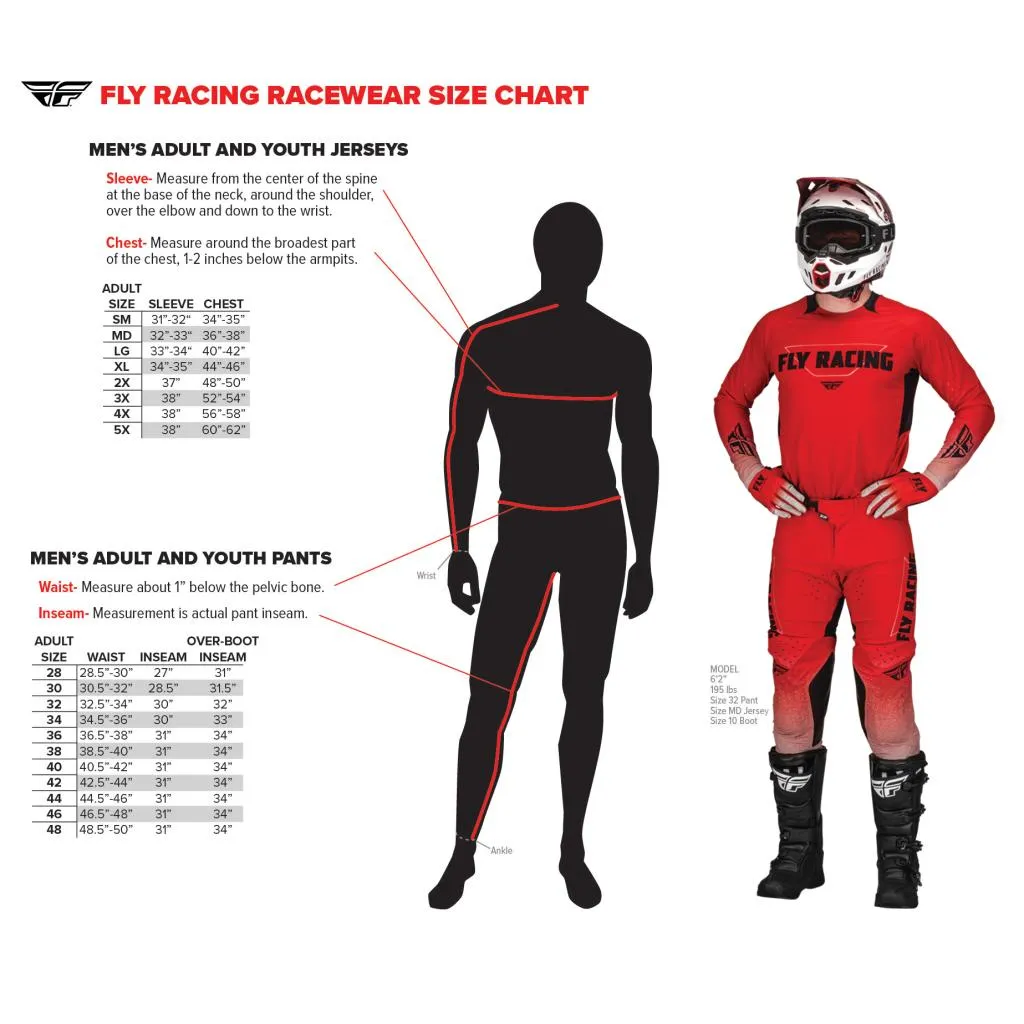 Fly Racing Patrol Racewear Jersey/Pant Kit