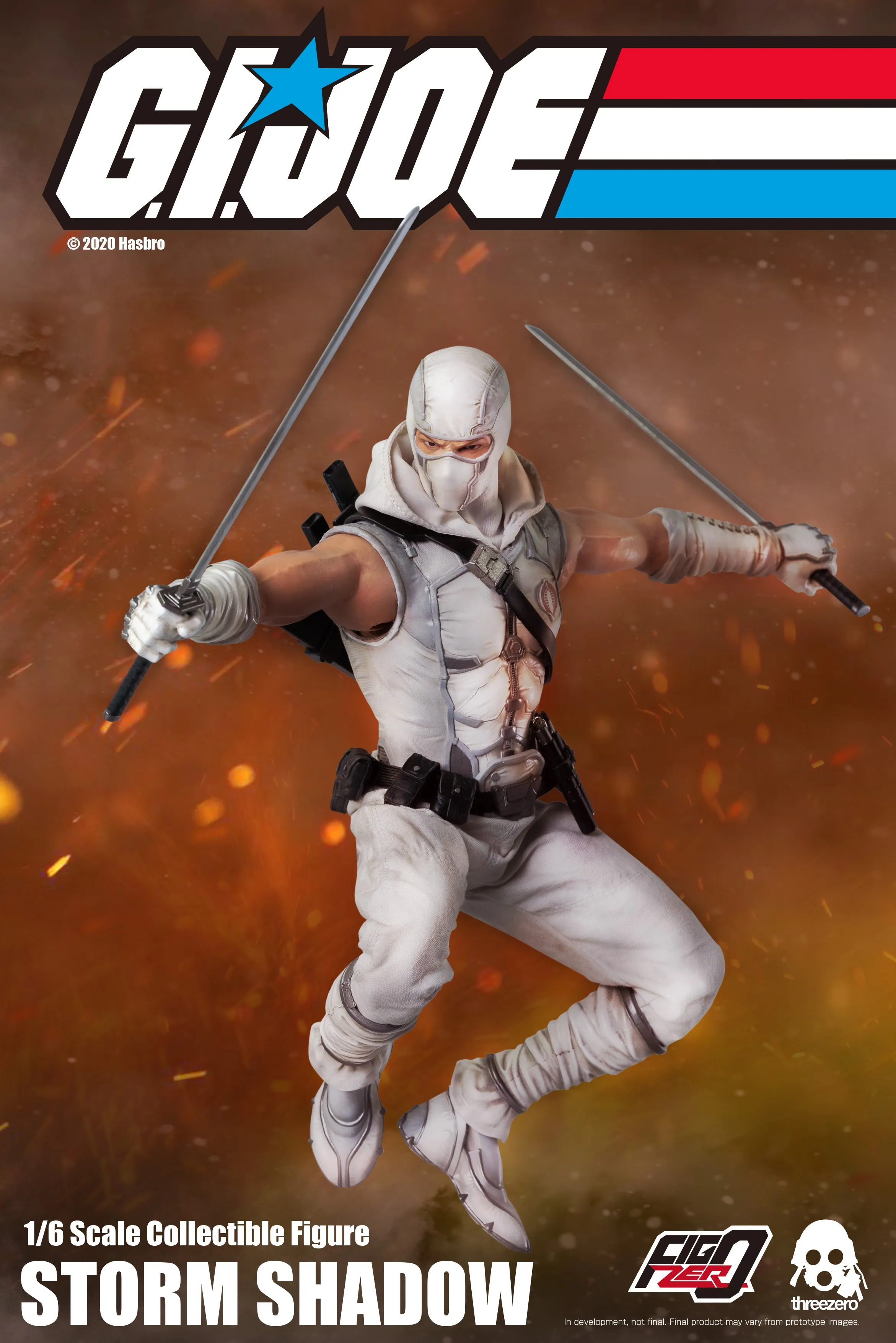 G.I. Joe Storm Shadow 1/6 scale action figure by ThreeZero