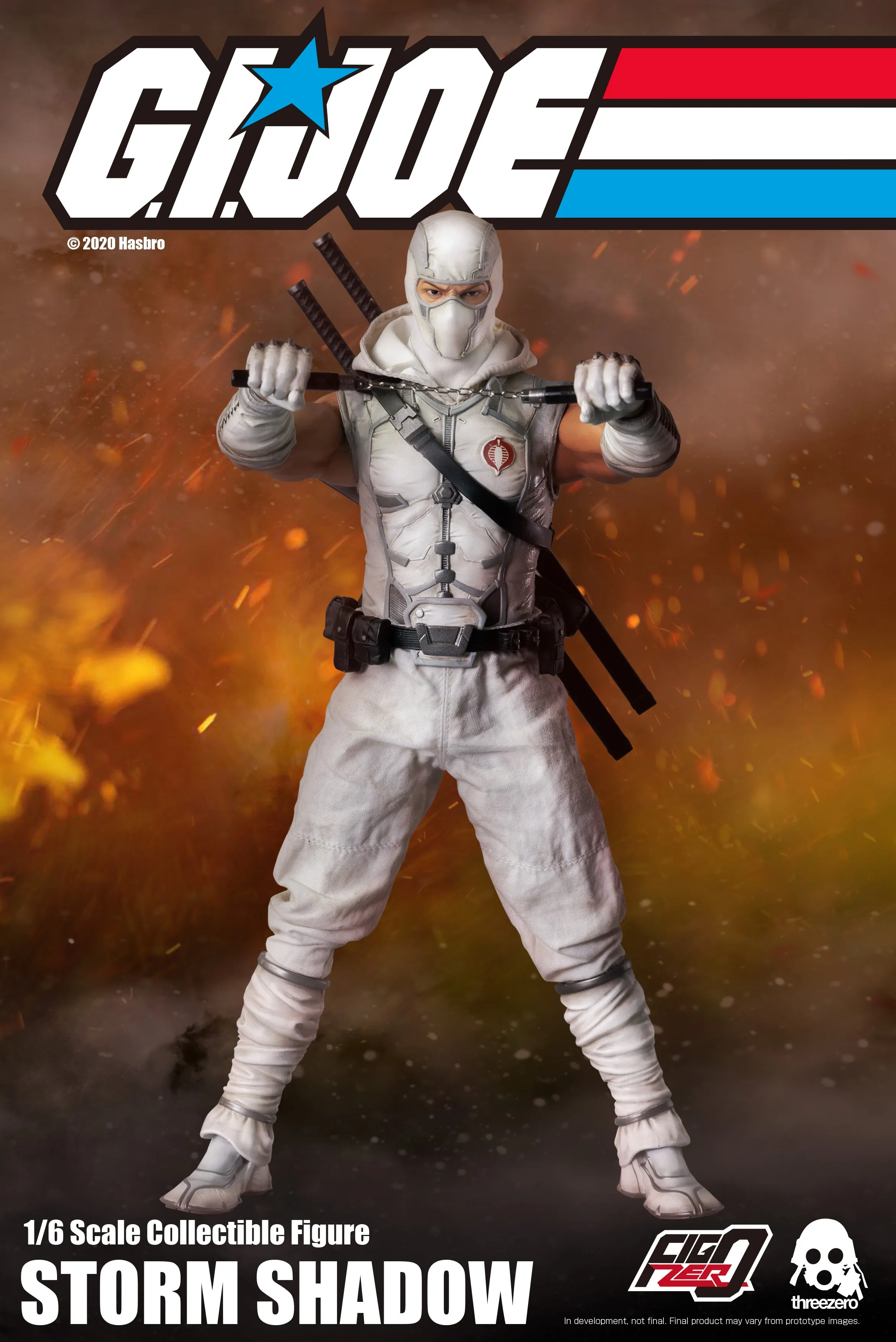 G.I. Joe Storm Shadow 1/6 scale action figure by ThreeZero