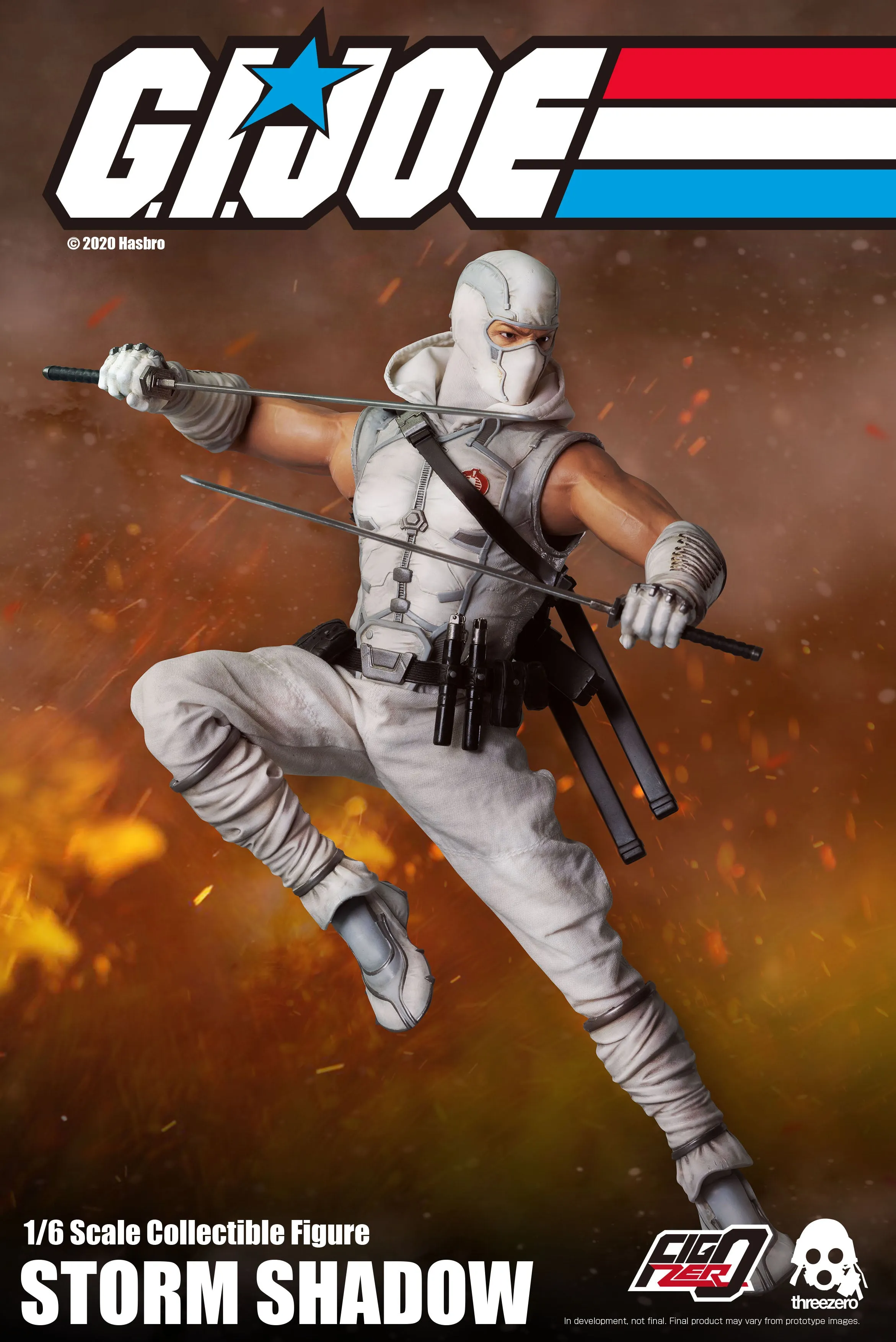 G.I. Joe Storm Shadow 1/6 scale action figure by ThreeZero