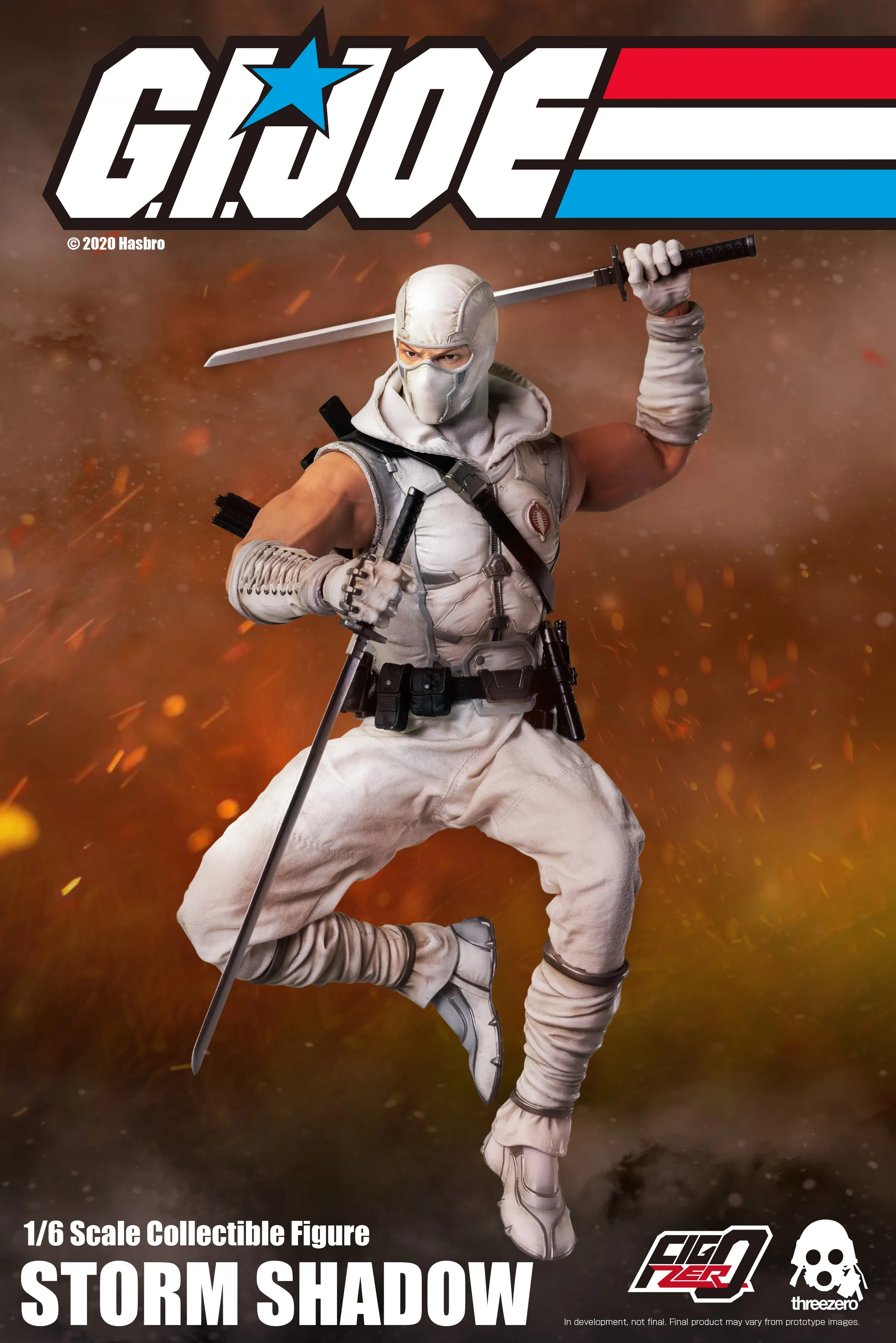 G.I. Joe Storm Shadow 1/6 scale action figure by ThreeZero