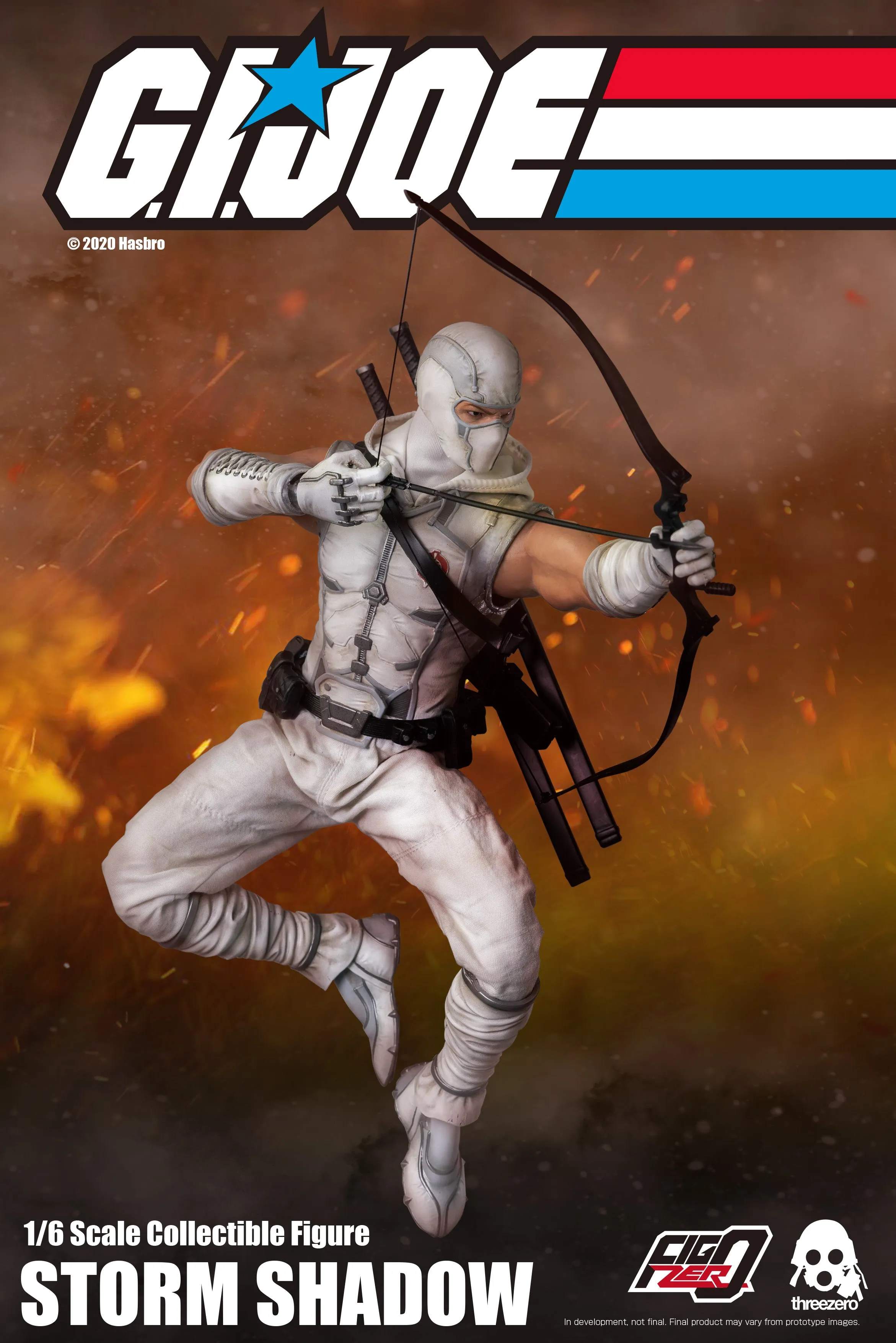 G.I. Joe Storm Shadow 1/6 scale action figure by ThreeZero