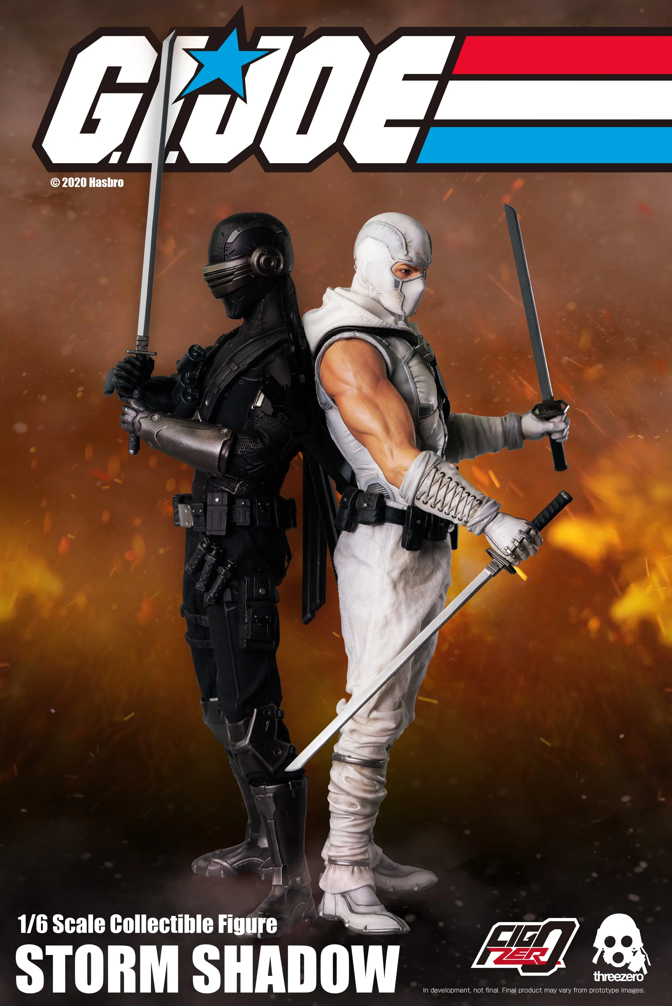 G.I. Joe Storm Shadow 1/6 scale action figure by ThreeZero