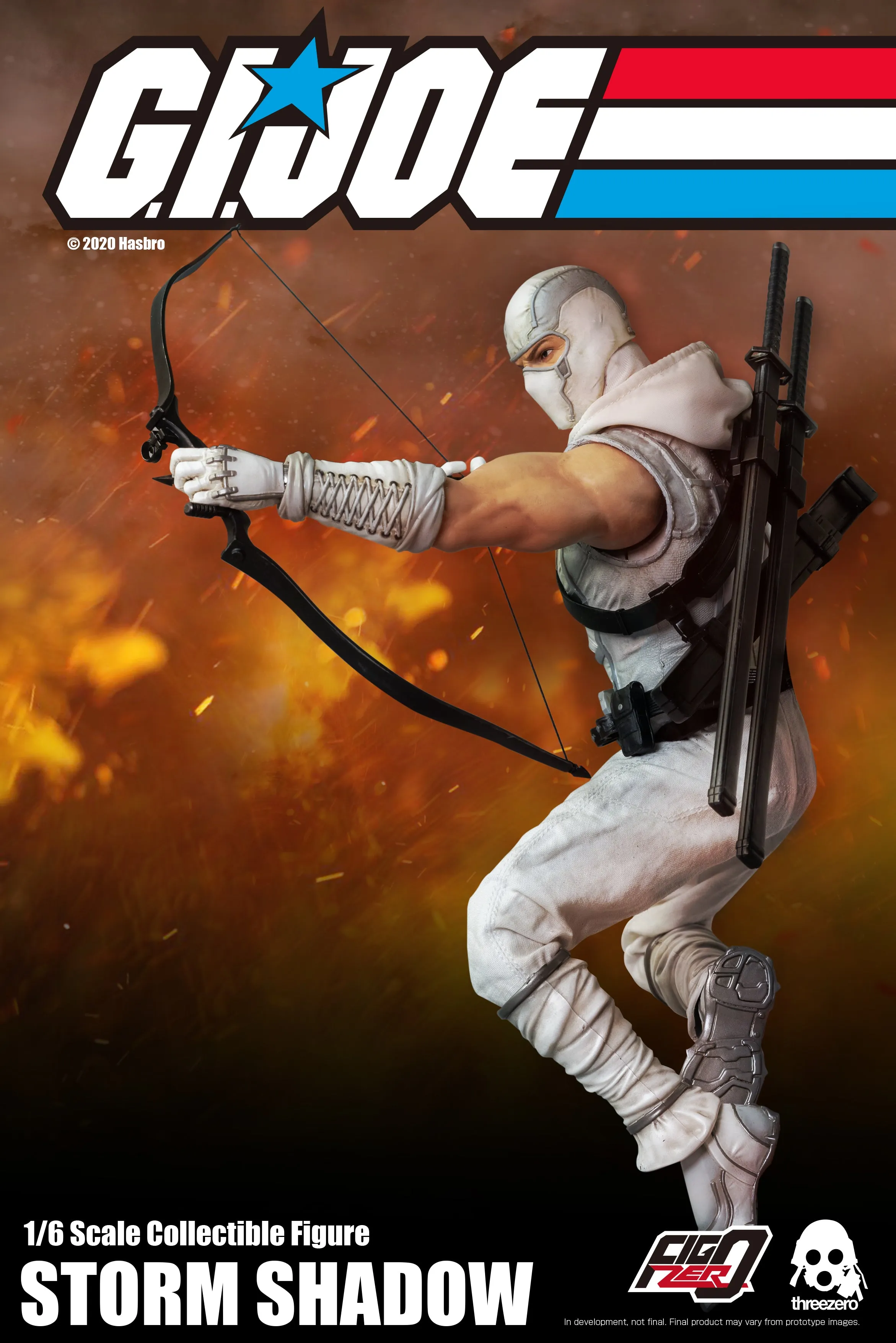 G.I. Joe Storm Shadow 1/6 scale action figure by ThreeZero