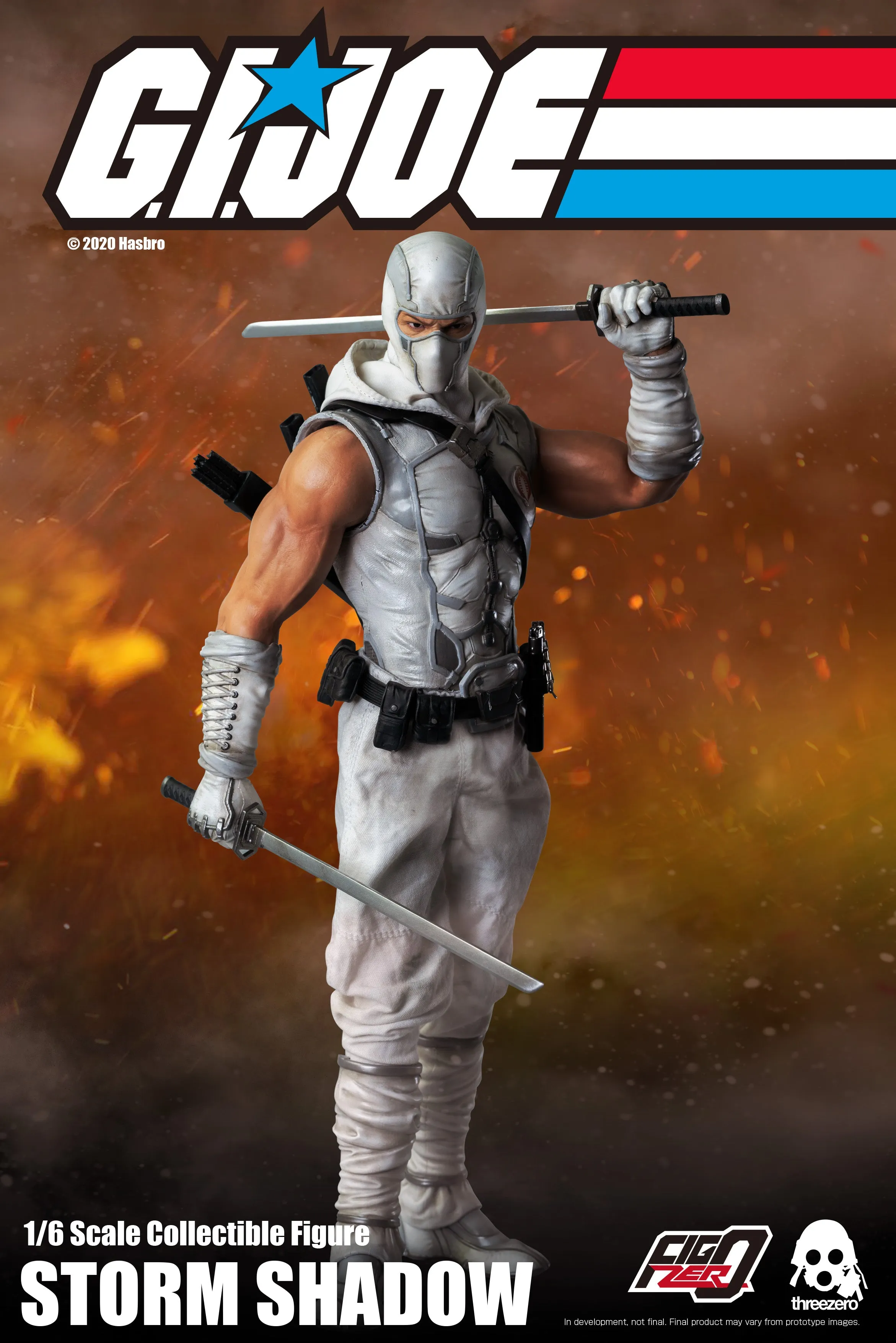 G.I. Joe Storm Shadow 1/6 scale action figure by ThreeZero