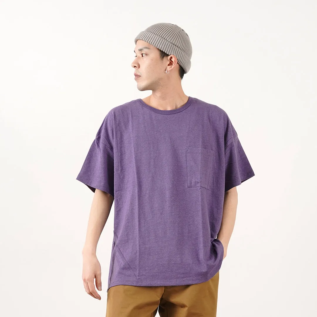 GOHEMP / Wide Pockets T-Shirt