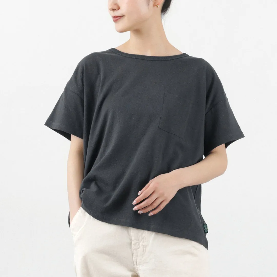 GOHEMP / Wide Pockets T-Shirt