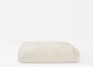 Hemp Duvet Cover in Oat Milk