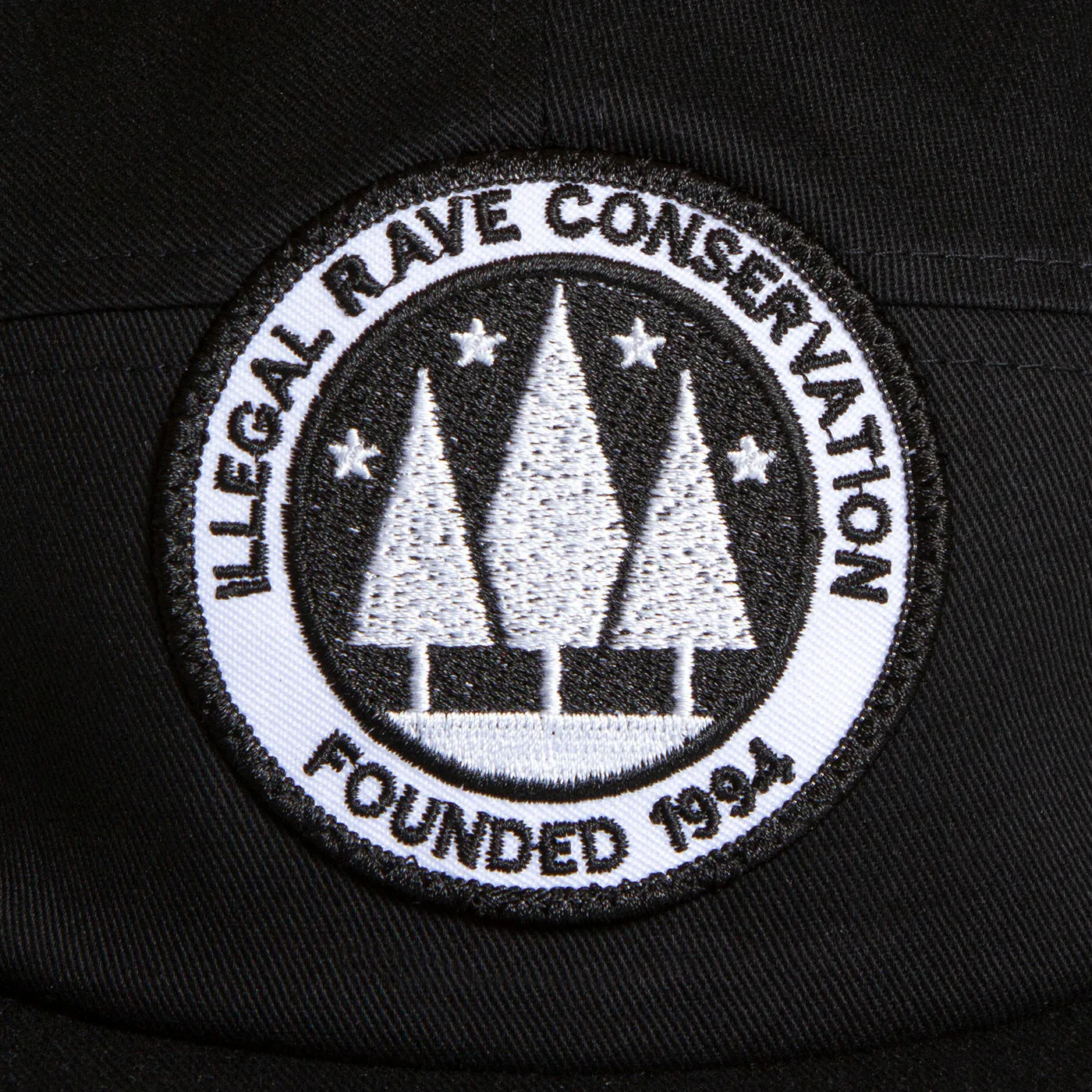 Illegal Rave - 5 Panel Cap - Black