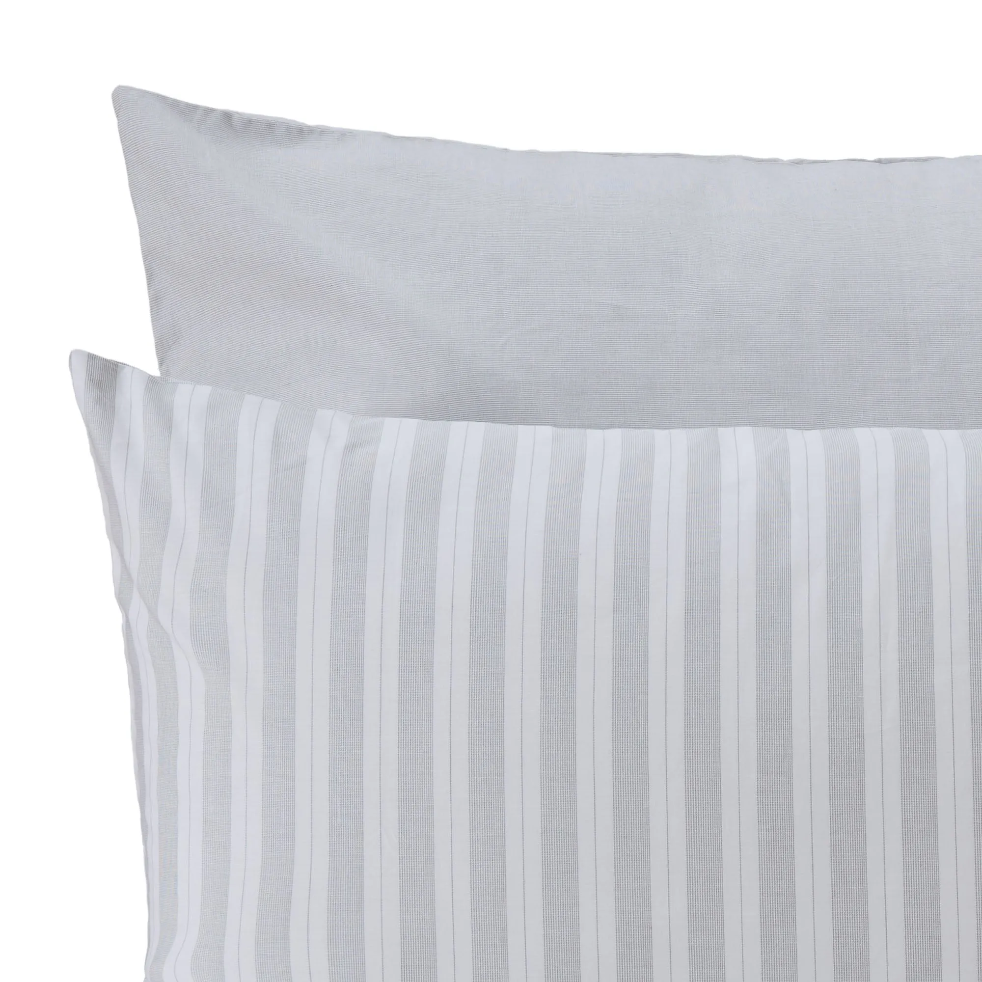 Izeda Pillowcase [Light grey/White]