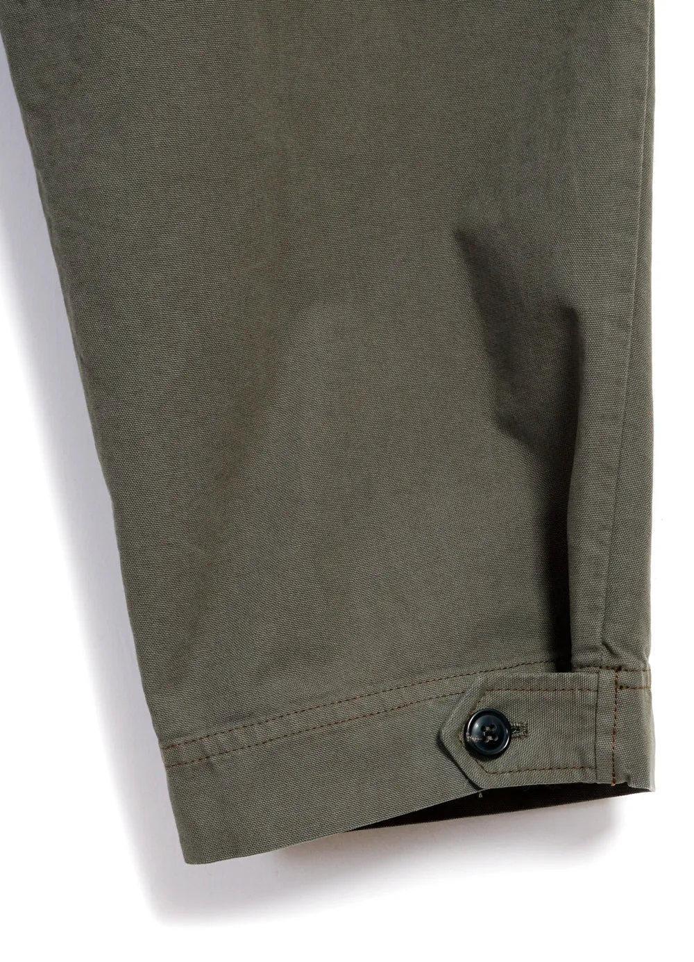 KARLO | Wide Cut Utility Trousers | Green