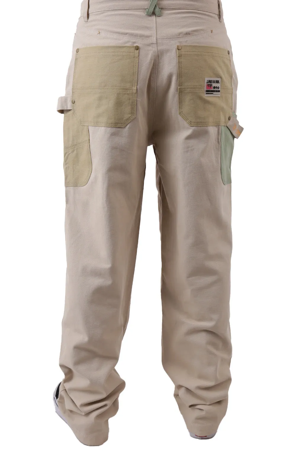 Khaki Desert Eagle Cargo Pants - Rugged Style