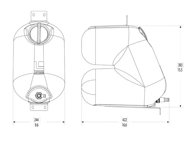 Leitner Designs HyrdoPOD ACS Rack Shower Kit