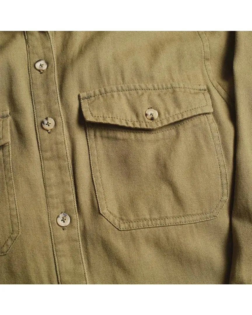 Melbourne Crop Overall Overalls - Washed Olive