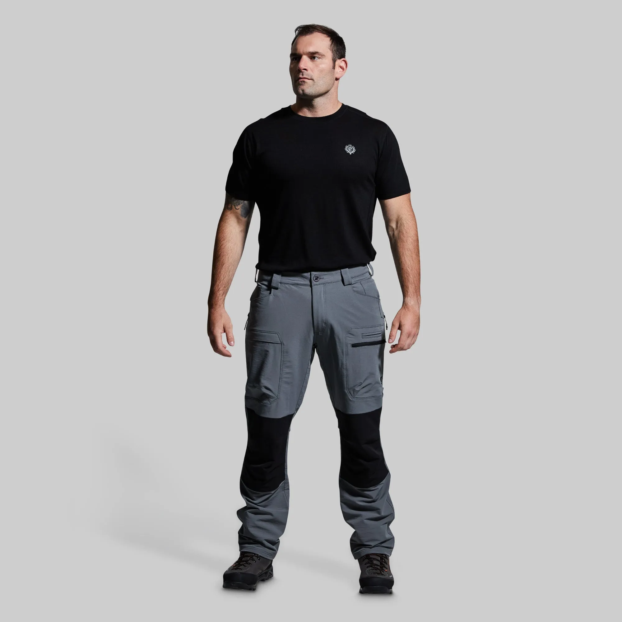 Men's Frontier Pant (Wolf Grey/Black Knees)