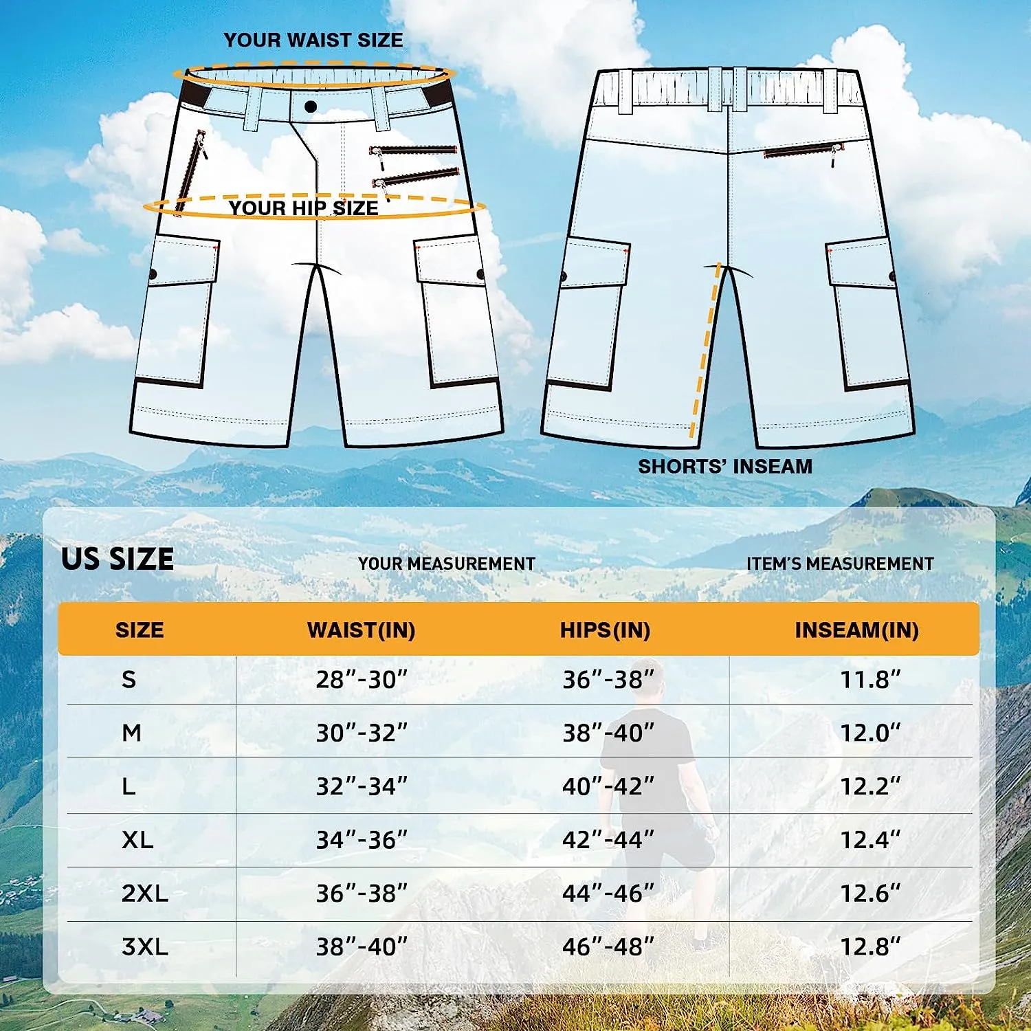 Men's Mountain Bike Shorts 29