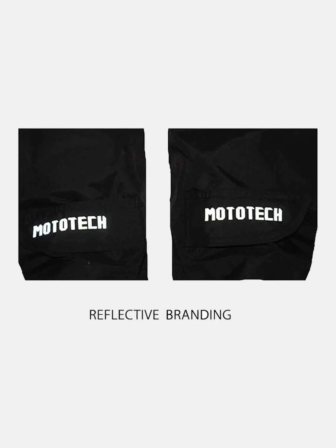 Mototech Hurricane Rain Overtrousers- Black