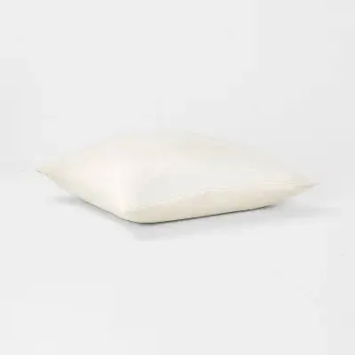 New - Euro Lyocell Cotton Blend Comforter Sham Cream - Casaluna