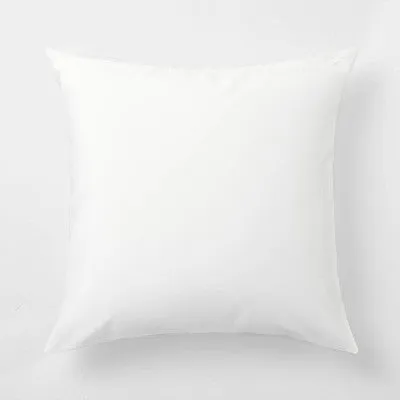 New - Euro Lyocell Cotton Blend Comforter Sham White - Casaluna