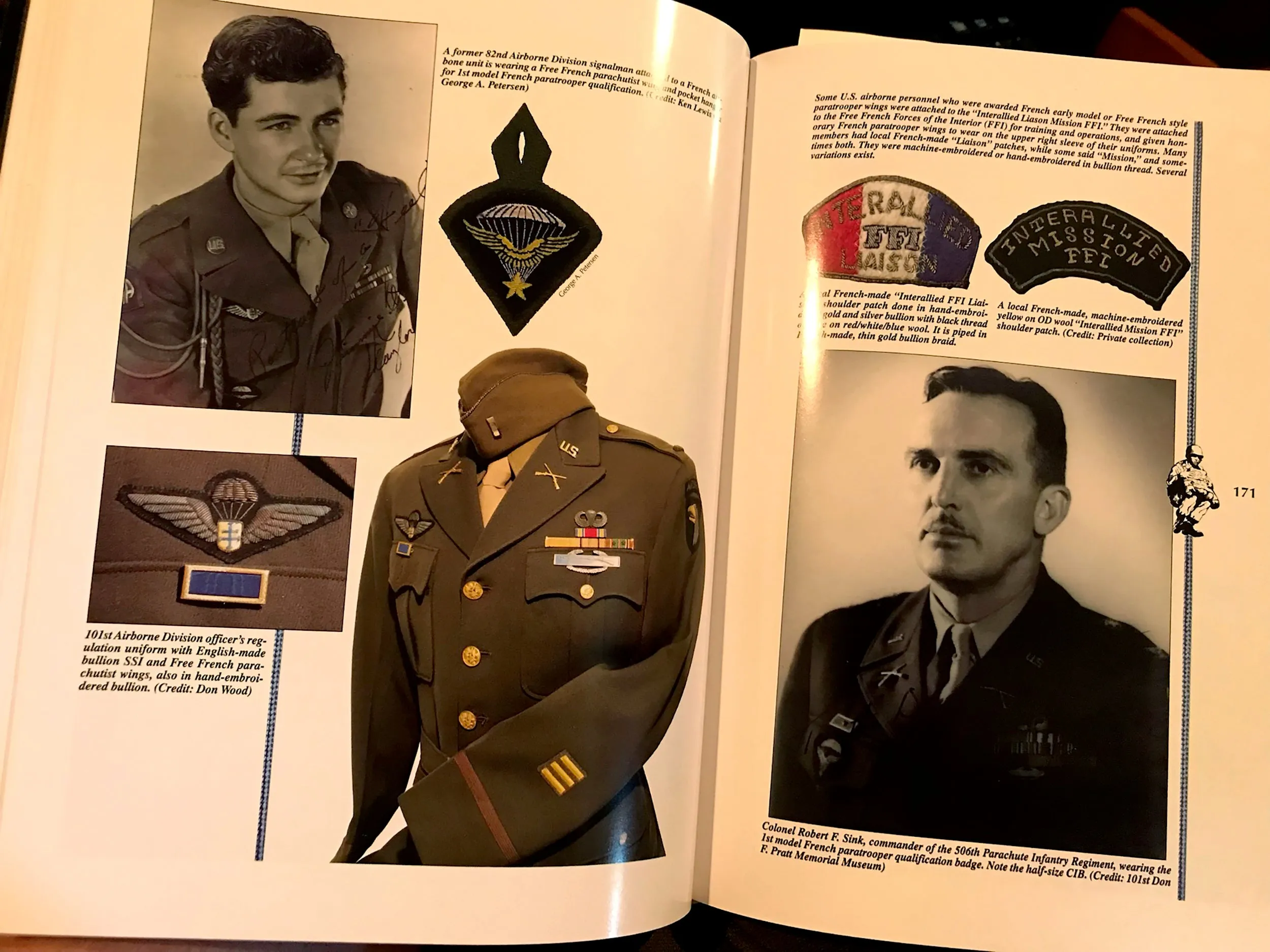 Original U.S. WWII 101st Airborne Division Class A Uniform Coat Featuring British Made Bullion Insignia - Featured in Heroes in our Midst Volume 3