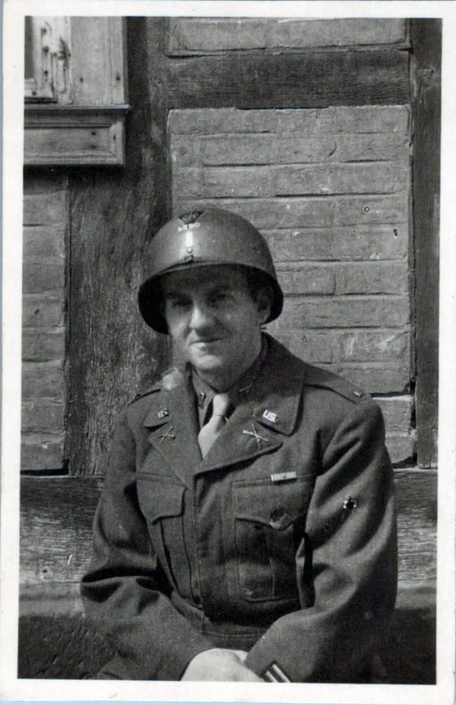 Original U.S. WWII 330th Infantry Regiment 83rd Division Infantry Platoon Leader’s “Untouched” Trunk Grouping - Lt. Donald Lebo